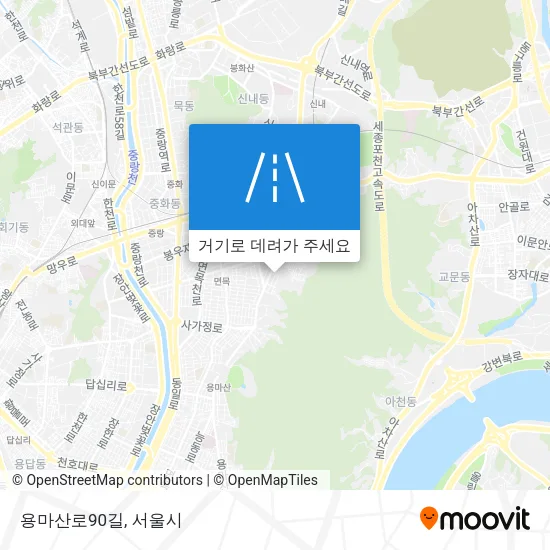 용마산로90길 지도
