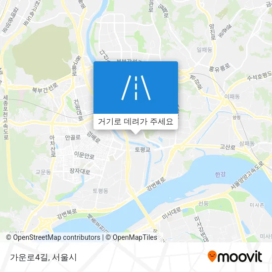 가운로4길 지도