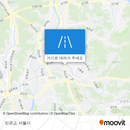 진관교 지도