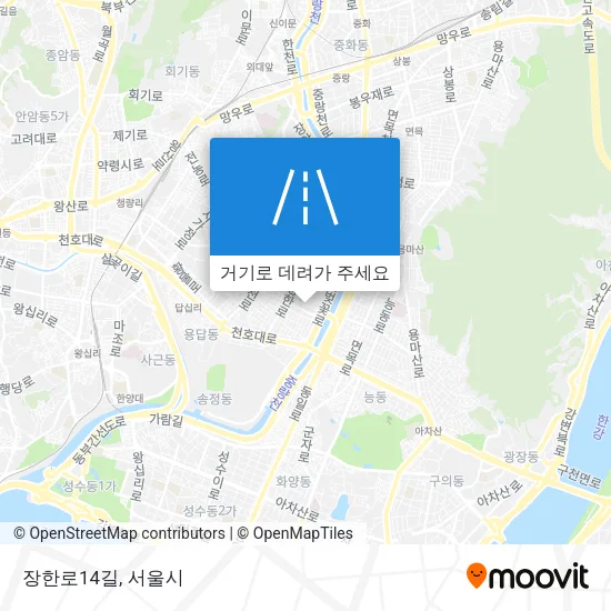 장한로14길 지도