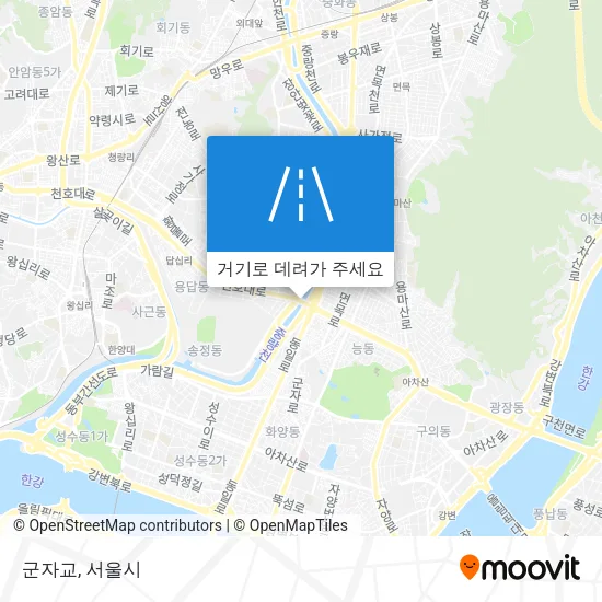 군자교 지도