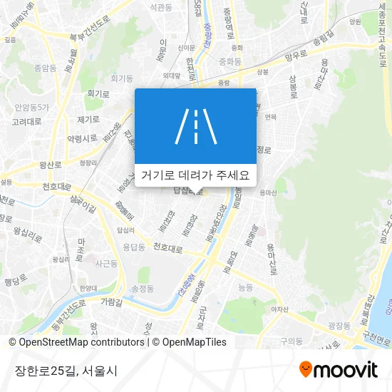 장한로25길 지도