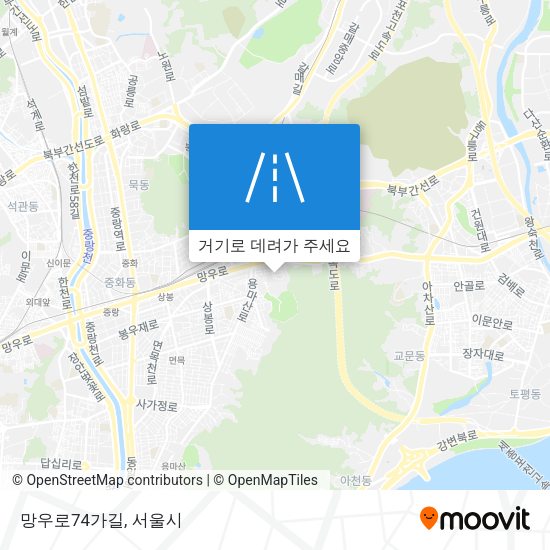 망우로74가길 지도