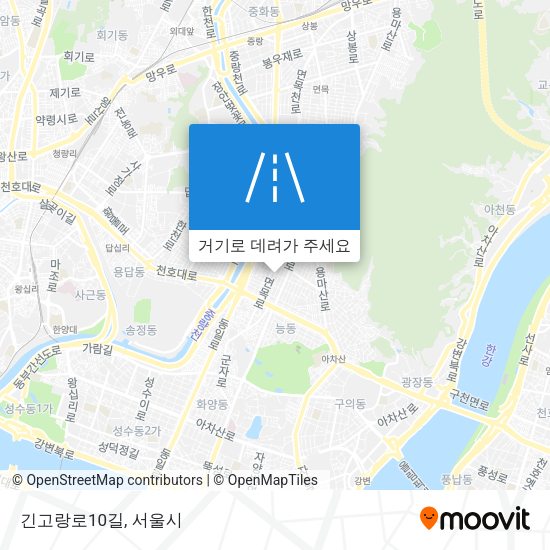 긴고랑로10길 지도