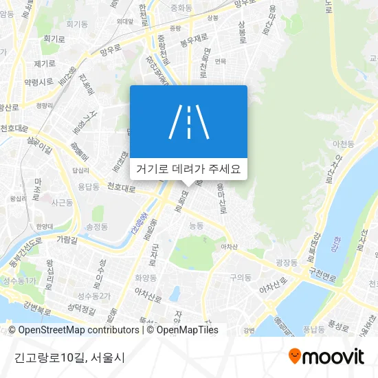 긴고랑로10길 지도