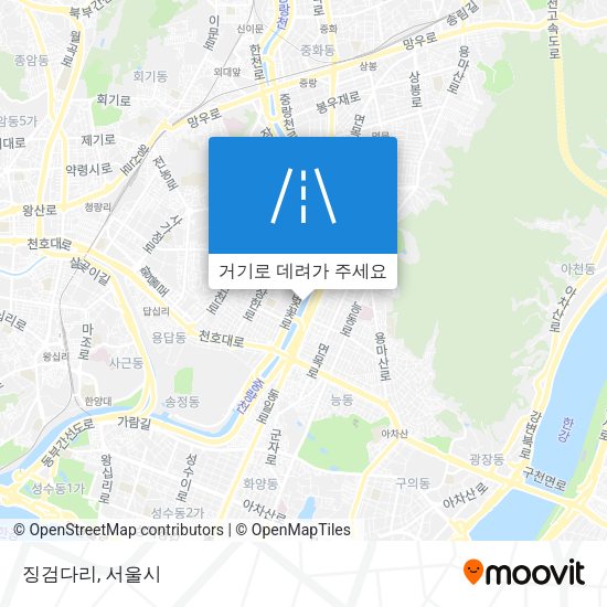 징검다리 지도