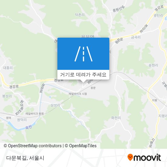 다문북길 지도