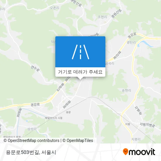 용문로503번길 지도