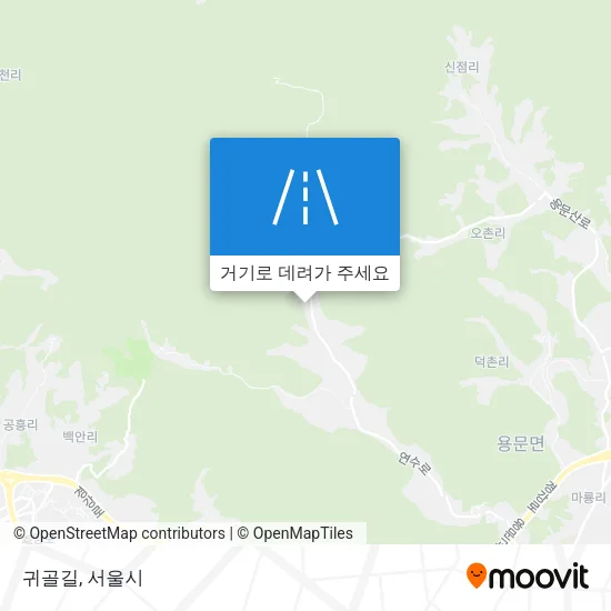 귀골길 지도