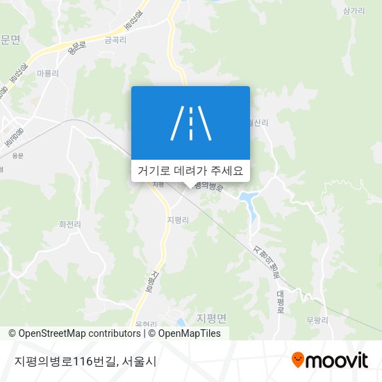 지평의병로116번길 지도