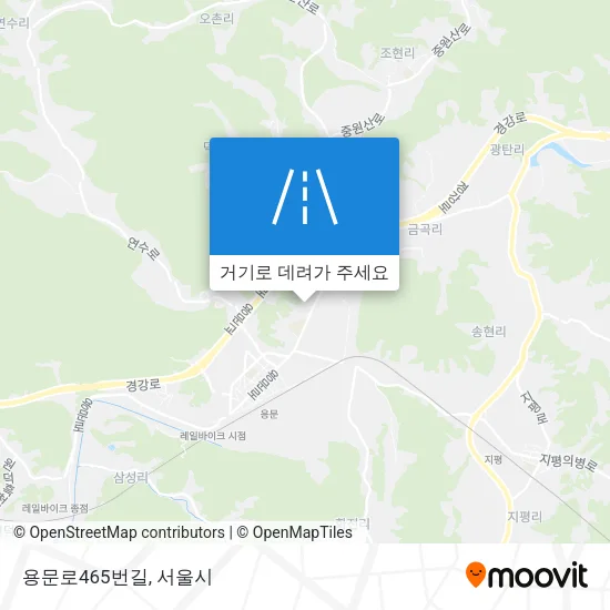 용문로465번길 지도