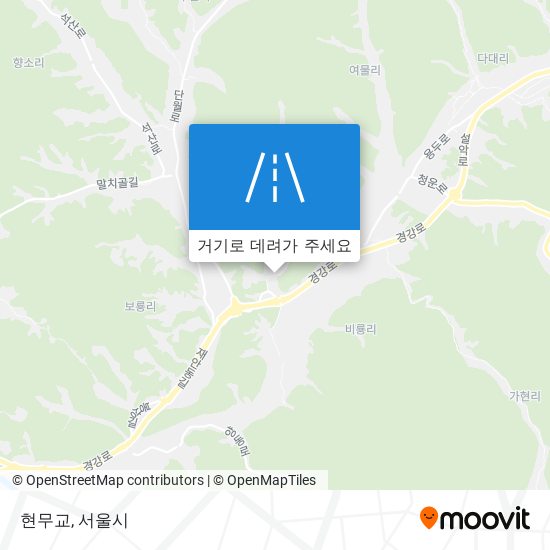 현무교 지도