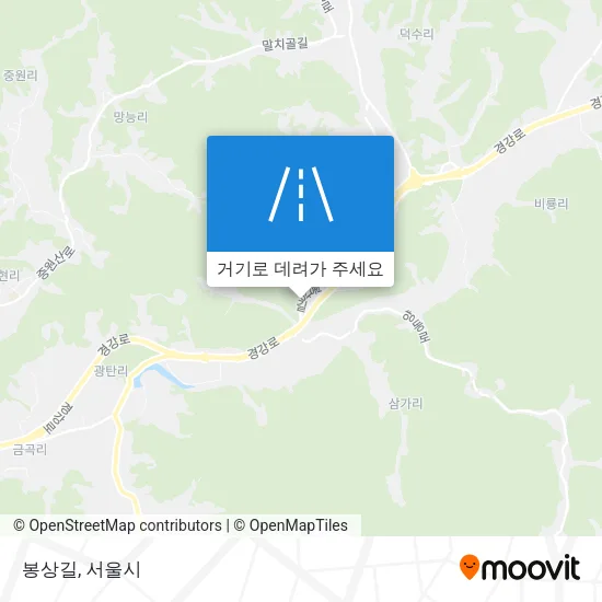 봉상길 지도
