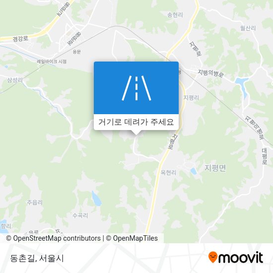 동촌길 지도