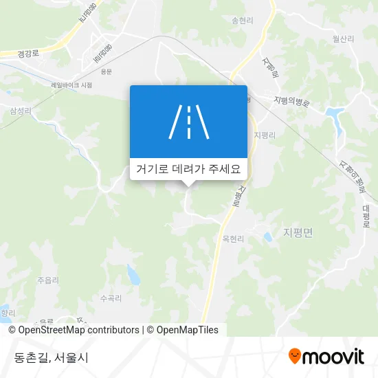 동촌길 지도