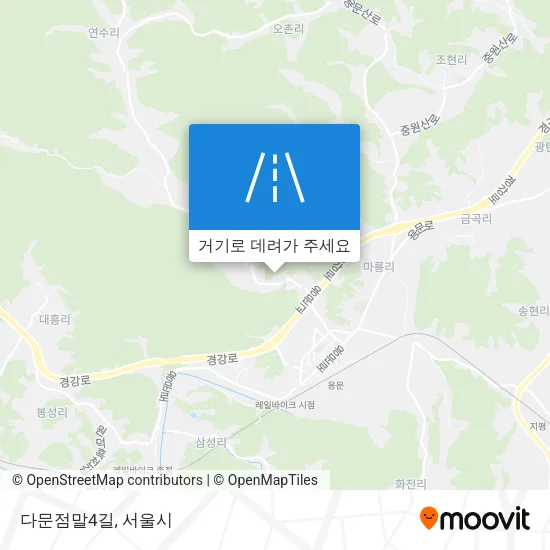 다문점말4길 지도