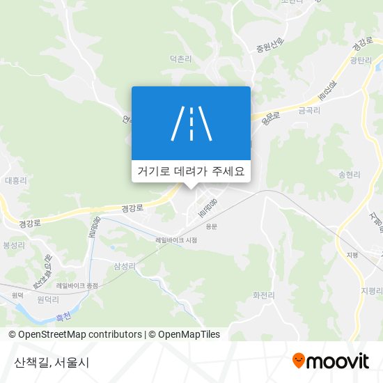 산책길 지도