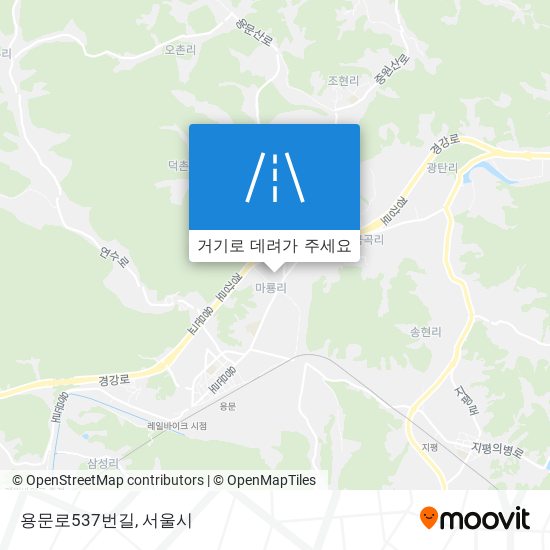 용문로537번길 지도