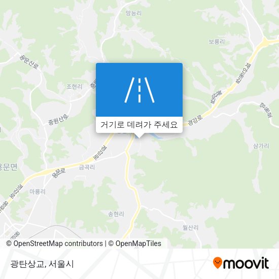 광탄상교 지도