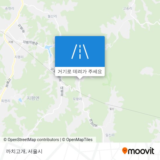 까치고개 지도