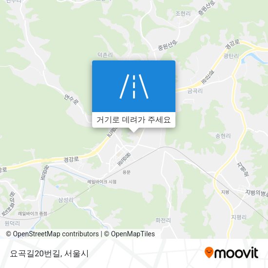 요곡길20번길 지도
