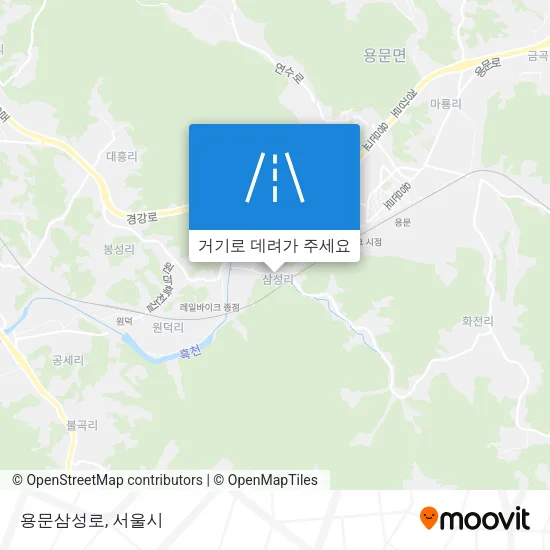 용문삼성로 지도