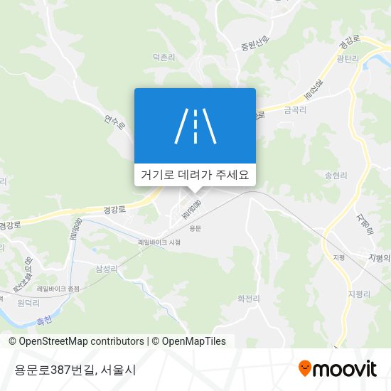 용문로387번길 지도