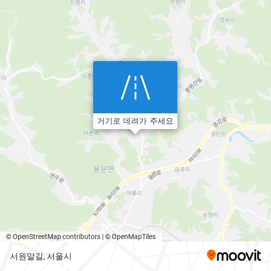 서원말길 지도