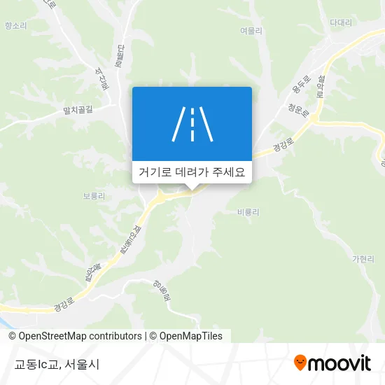 교동Ic교 지도