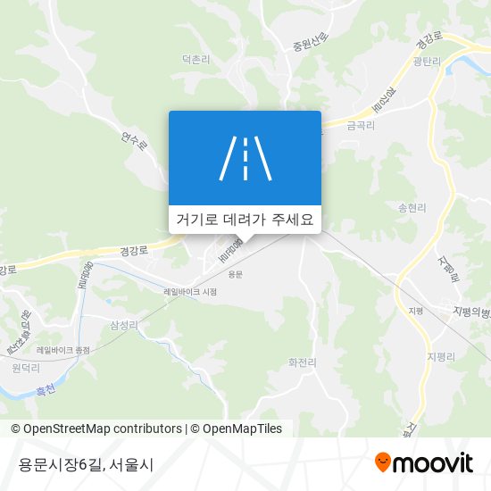 용문시장6길 지도