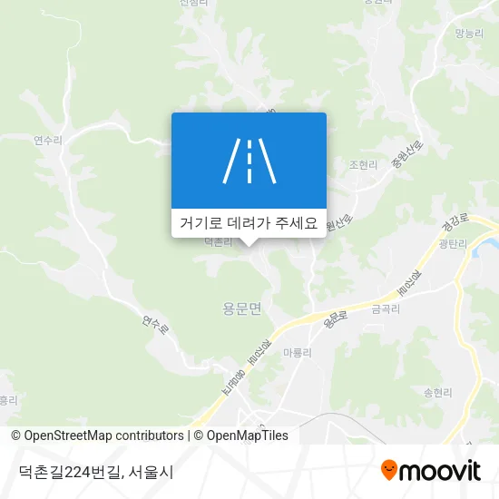 덕촌길224번길 지도