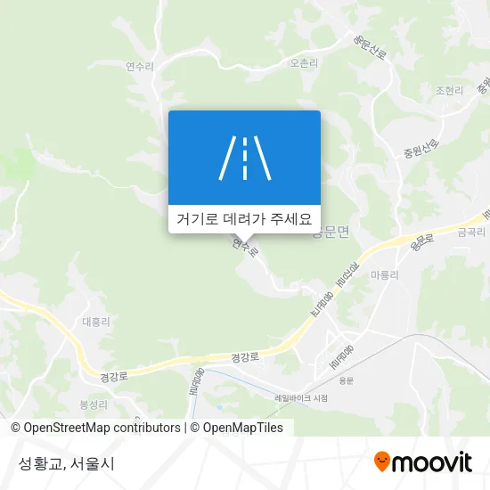 성황교 지도