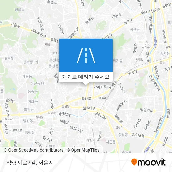 약령시로7길 지도