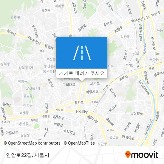 안암로22길 지도