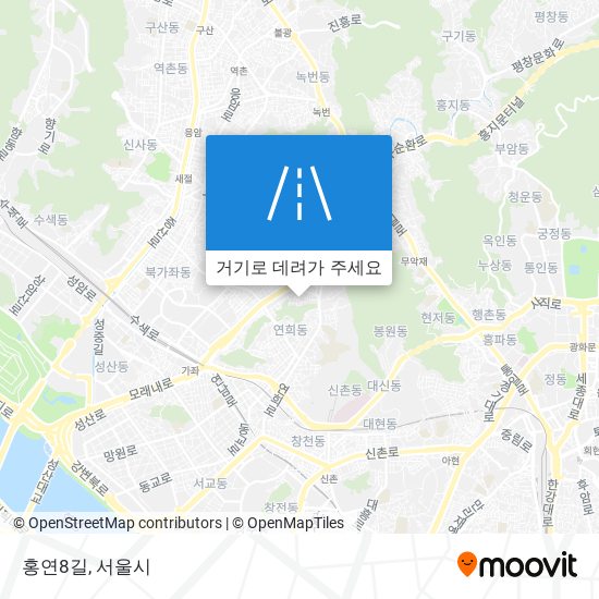 홍연8길 지도