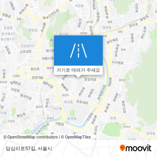 답십리로57길 지도