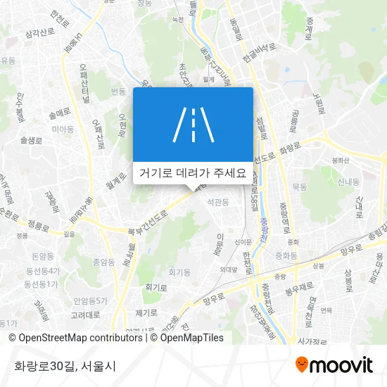 화랑로30길 지도