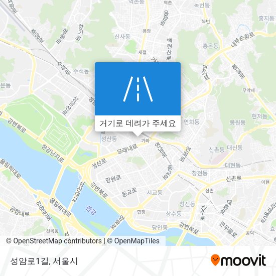 성암로1길 지도
