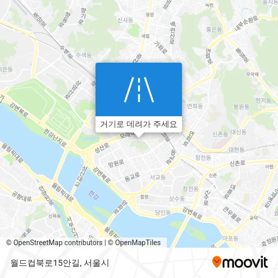 월드컵북로15안길 지도