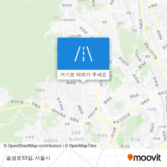 솔샘로53길 지도