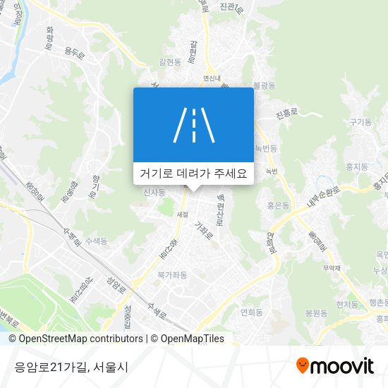 응암로21가길 지도