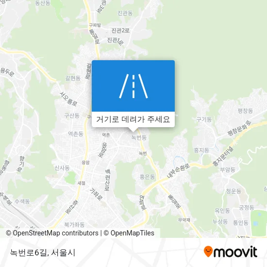 녹번로6길 지도