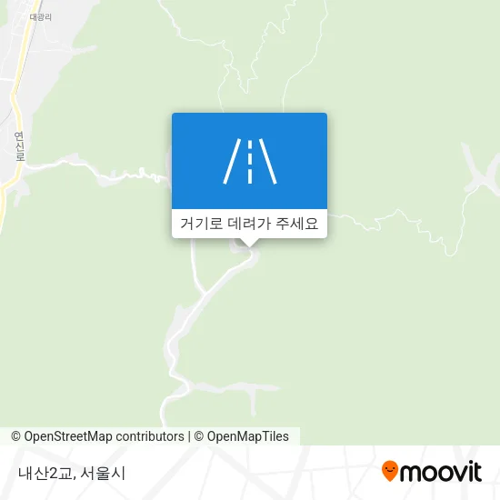 내산2교 지도