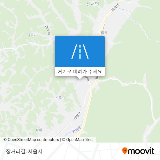 장거리길 지도