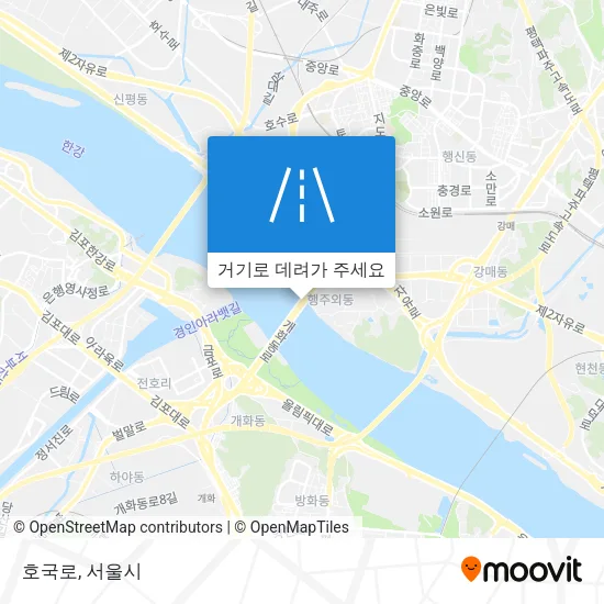 호국로 지도