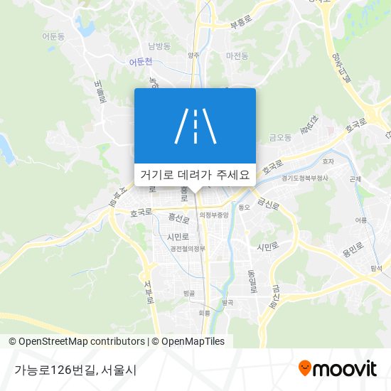 가능로126번길 지도