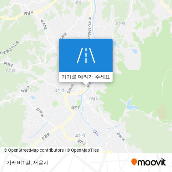 가래비1길 지도