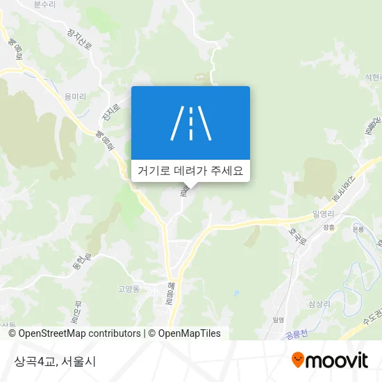 상곡4교 지도