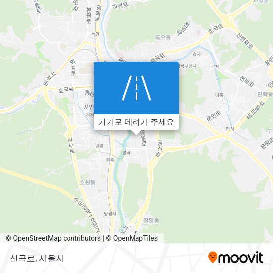 신곡로 지도