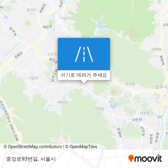 중앙로93번길 지도